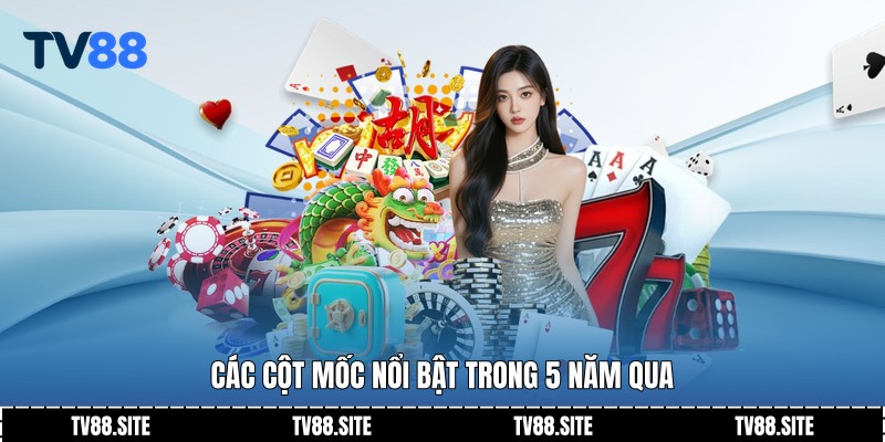 Các cột mốc nổi bật trong 5 năm qua