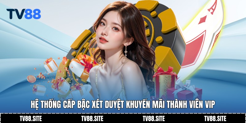 Hệ thống cấp bậc xét duyệt khuyến mãi thành viên vip